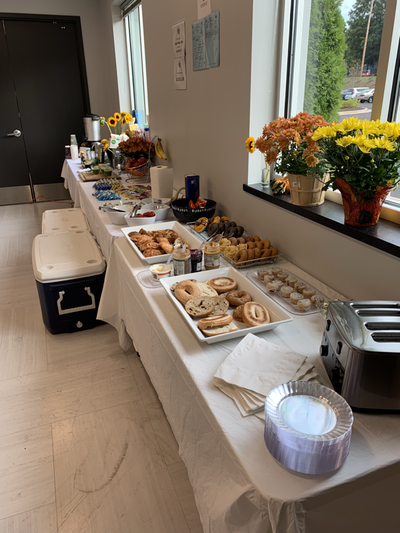 Craft services (on Set)