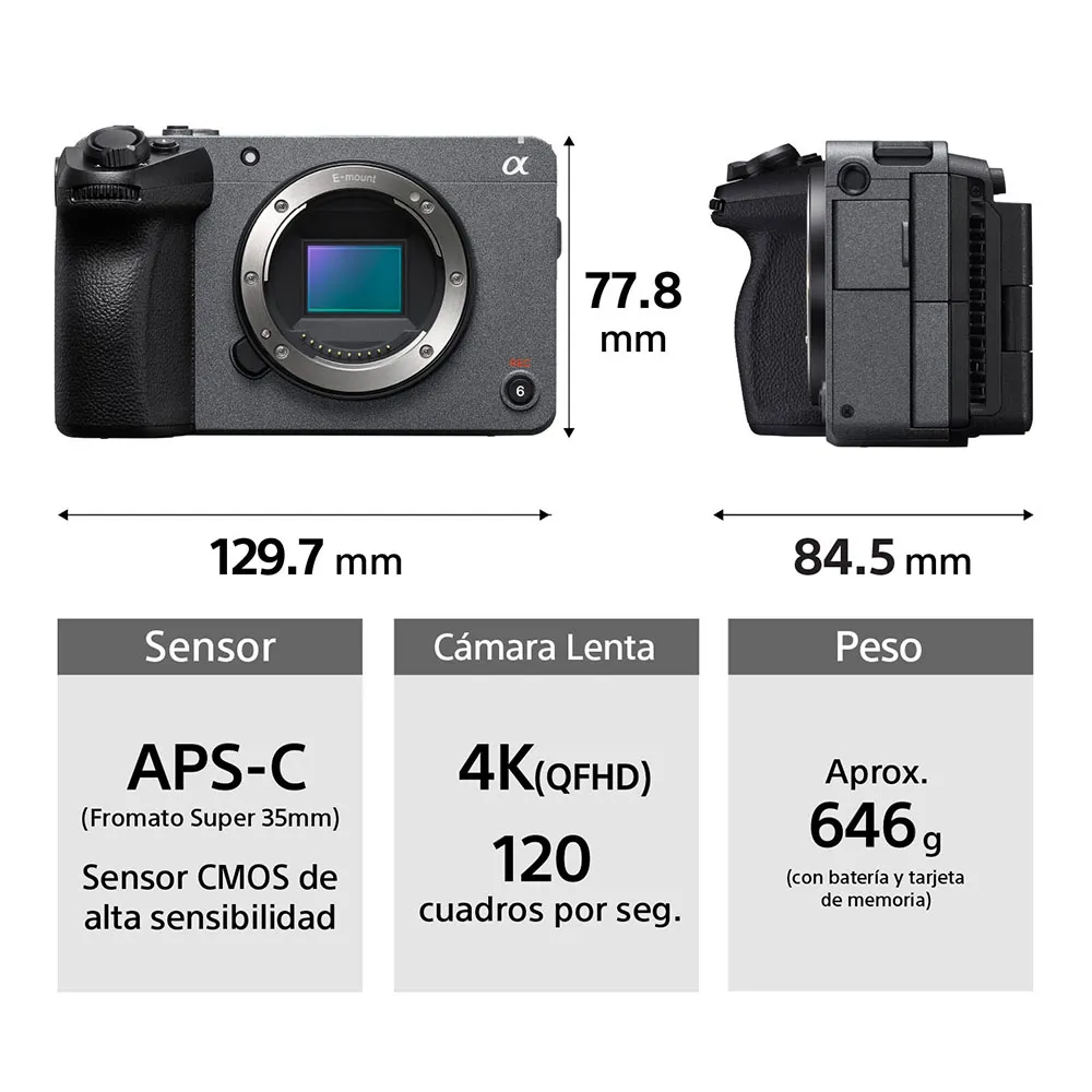 Camara Sony FX30