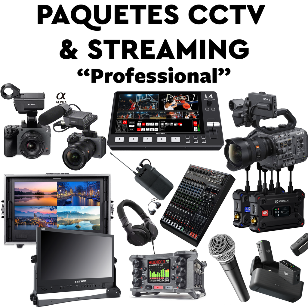 Paquete CCTV & Streaming "Professional"