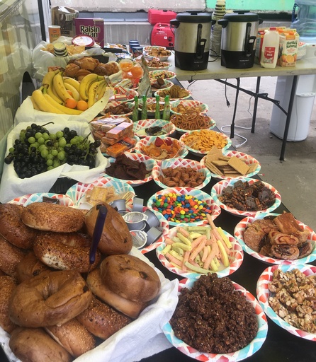 Craft services (on Set)